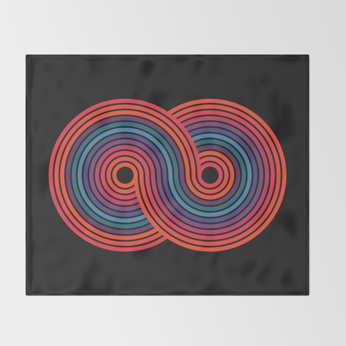 Candy Joyride: Sonar Night Edition Throw Blanket Gallery Image 2