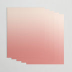 Ombre Pink Coral Wrapping Paper Gallery Image 3