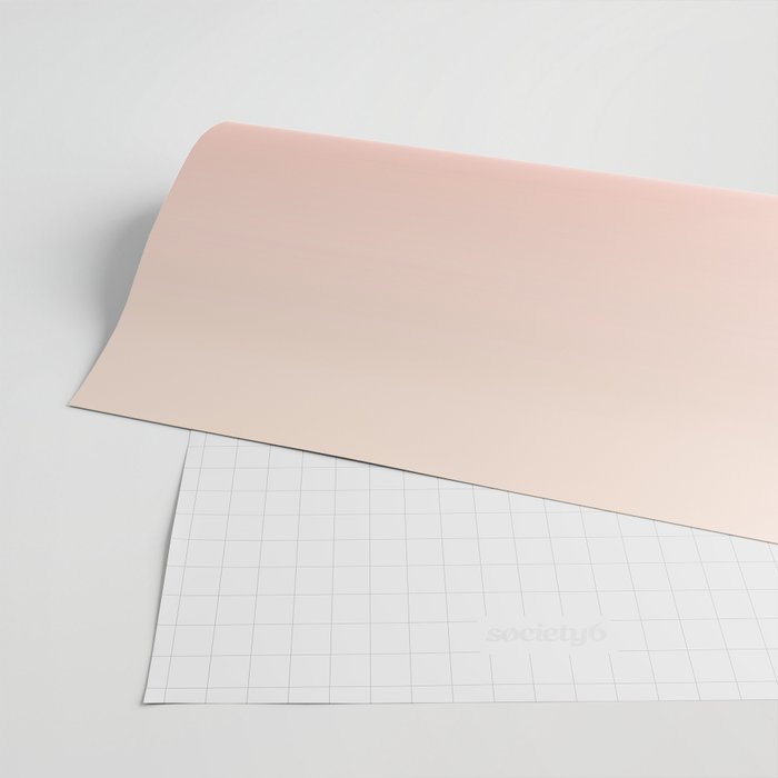 Ombre Pink Coral Wrapping Paper Gallery Image 2