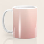 Ombre Pink Coral Coffee Mug Gallery Image 3
