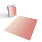 Ombre Pink Coral Jigsaw Puzzle Gallery Image 2