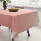 Ombre Pink Coral Tablecloth Gallery Image 3