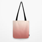 Ombre Pink Coral Tote Bag Gallery Image 2
