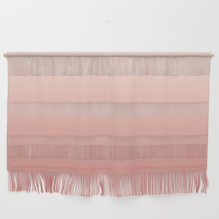 Ombre Pink Coral Wall Hanging Gallery Image 1