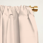 Ombre Pink Coral Window Curtain Gallery Image 2