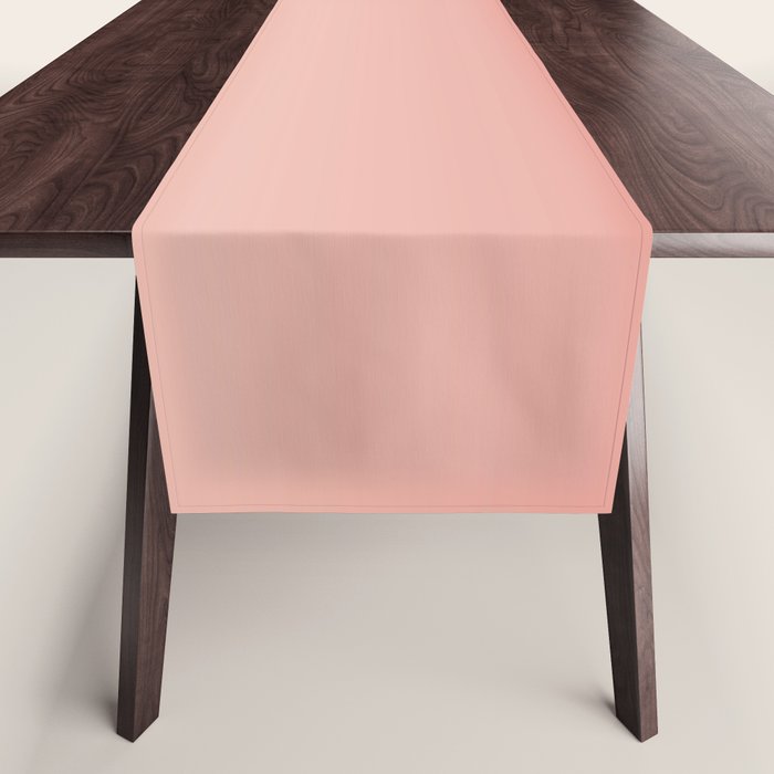 Ombre Pink Coral Table Runner Gallery Image 1