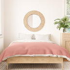 Ombre Pink Coral Duvet Cover Gallery Image 3