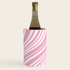 Wavy Stripes XXXI - Pastel Pink  Wine Chiller Gallery Image 1
