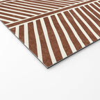 Organic Chevron on Brandywine Welcome Mat Gallery Image 2
