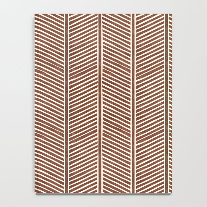 Organic Chevron on Brandywine Notebook Gallery Image 4