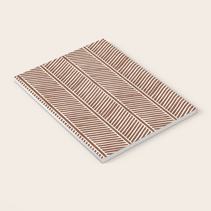 Organic Chevron on Brandywine Notebook Gallery Image 3
