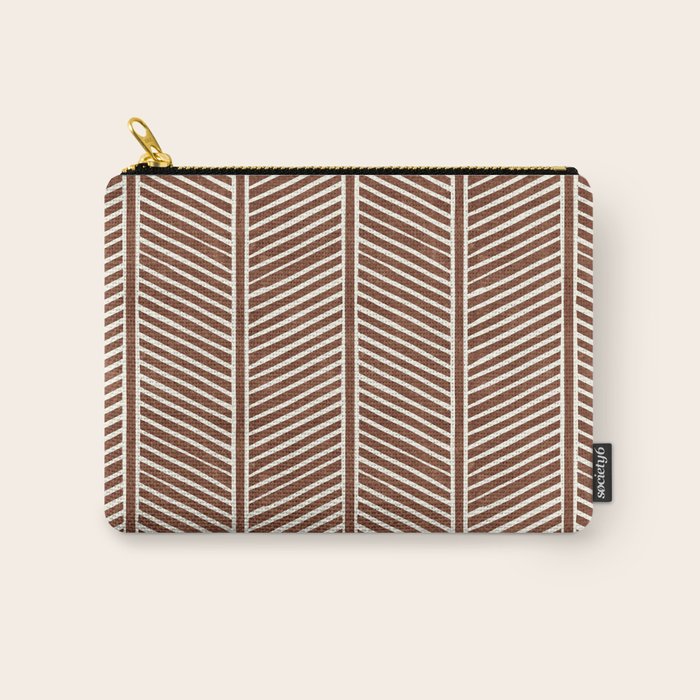 Organic Chevron on Brandywine Carry All Pouch Gallery Image 1