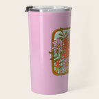 Mushrooms and Flowers Travel Mug Gallery Image 3