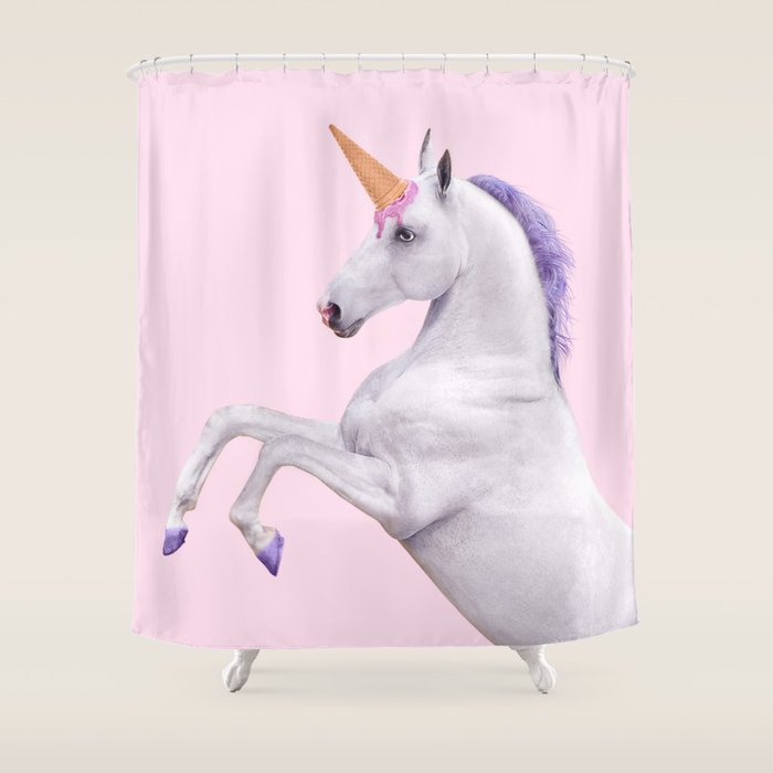 UNICORN Shower Curtain Gallery Image 1