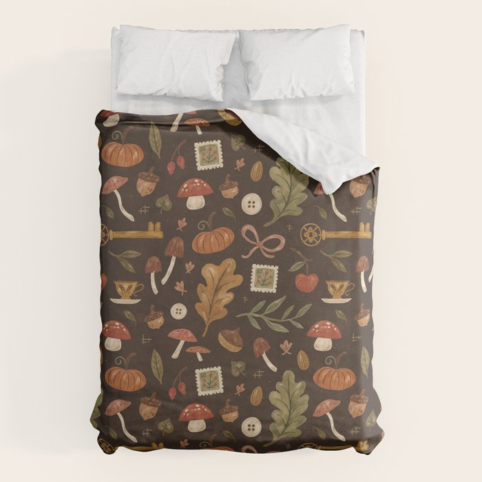 Autumn Treasures Duvet Cover Gallery Image 6