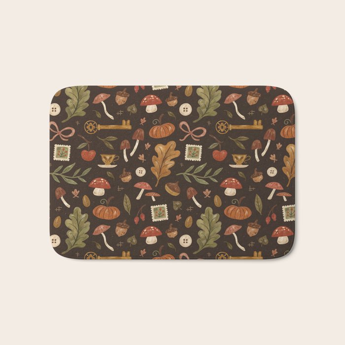 Autumn Treasures Bath Mat Gallery Image 1