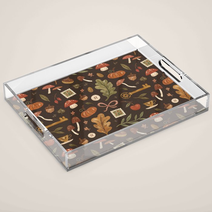 Autumn Treasures Acrylic Tray Gallery Image 1