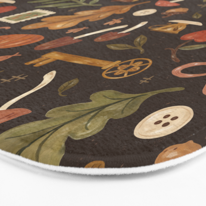 Autumn Treasures Bath Mat Gallery Image 3