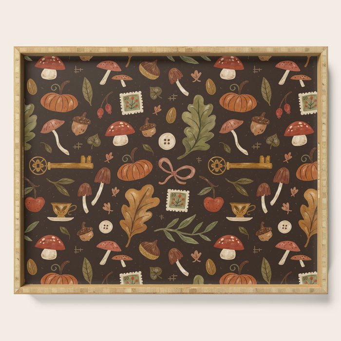 Autumn Treasures Serving Tray Gallery Image 1