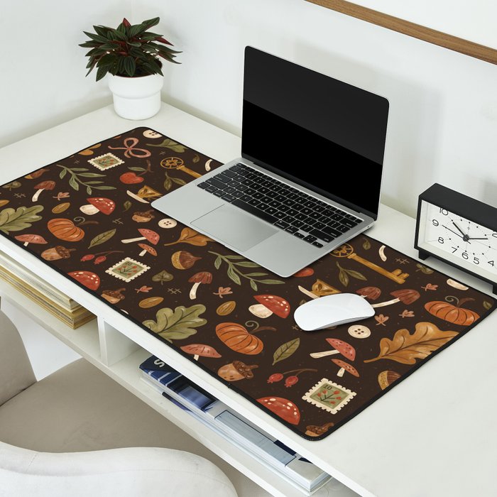 Autumn Treasures Desk Mat Gallery Image 2