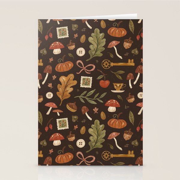 Autumn Treasures Stationery Card Gallery Image 2
