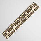 Cowboy boots and flowers Table Runner Gallery Image 3
