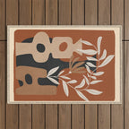 Shapes in Bloom 2 Outdoor Rug Gallery Image 1