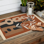 Shapes in Bloom 2 Outdoor Rug Gallery Image 2