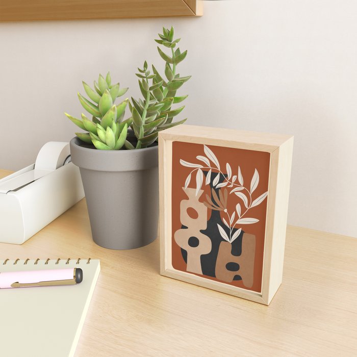 Shapes in Bloom 2 Mini Art Print Gallery Image 2
