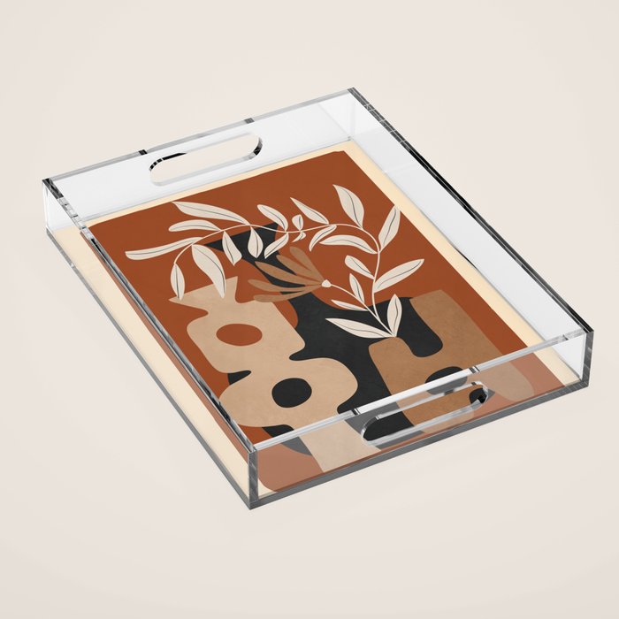 Shapes in Bloom 2 Acrylic Tray Gallery Image 1