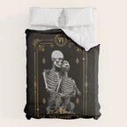 The Lovers VI Tarot Card Duvet Cover Gallery Image 6