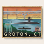 Groton, CT - Submarine Homeport Serving Tray Gallery Image 1