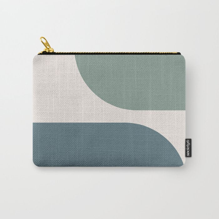 Modern Minimal Arch Abstract LXXVIII Carry All Pouch Gallery Image 1