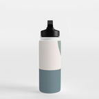 Modern Minimal Arch Abstract LXXVIII Water Bottle Gallery Image 3