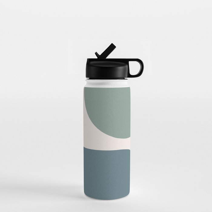 Modern Minimal Arch Abstract LXXVIII Water Bottle Gallery Image 1