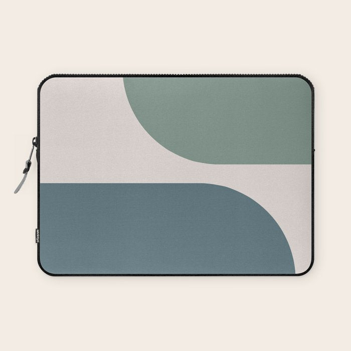 Modern Minimal Arch Abstract LXXVIII Laptop Sleeve Gallery Image 1