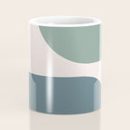 Modern Minimal Arch Abstract LXXVIII Coffee Mug Gallery Image 4