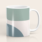 Modern Minimal Arch Abstract LXXVIII Coffee Mug Gallery Image 1