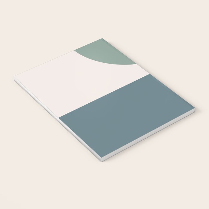 Modern Minimal Arch Abstract LXXVIII Notebook Gallery Image 3
