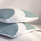 Modern Minimal Arch Abstract LXXVIII Pillow Sham Gallery Image 3