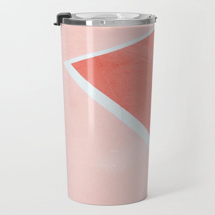 Courtside - living coral Travel Mug Gallery Image 3