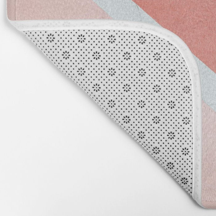 Courtside - living coral Bath Mat Gallery Image 2