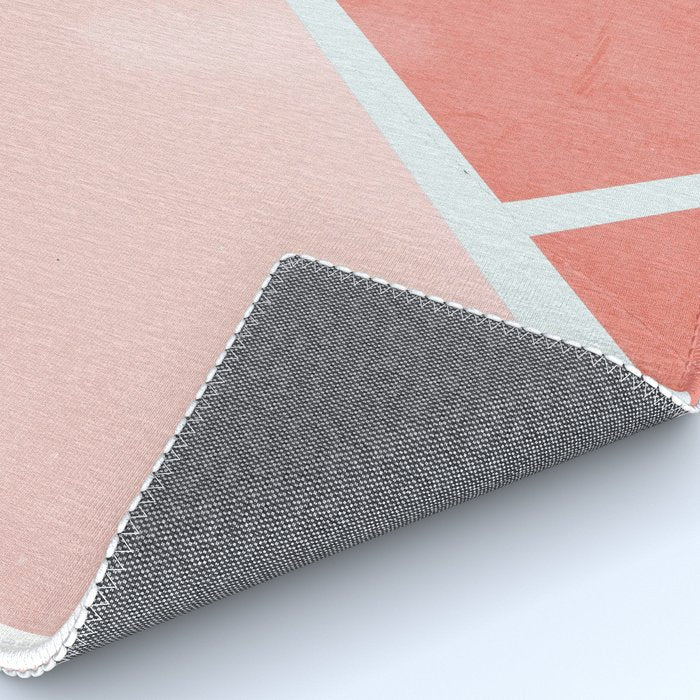 Courtside - living coral Rug Gallery Image 4