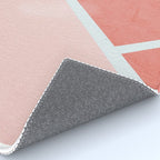 Courtside - living coral Rug Gallery Image 4