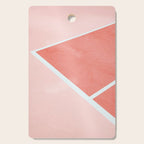 Courtside - living coral Cutting Board Gallery Image 1