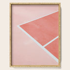 Courtside - living coral Serving Tray Gallery Image 1