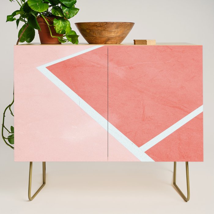 Courtside - living coral Credenza Gallery Image 1