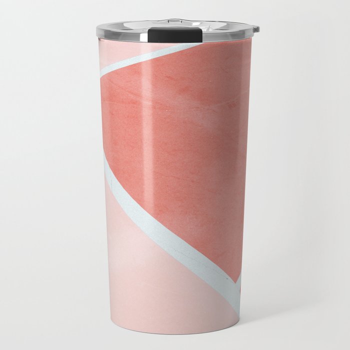 Courtside - living coral Travel Mug Gallery Image 1