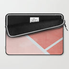 Courtside - living coral Laptop Sleeve Gallery Image 2