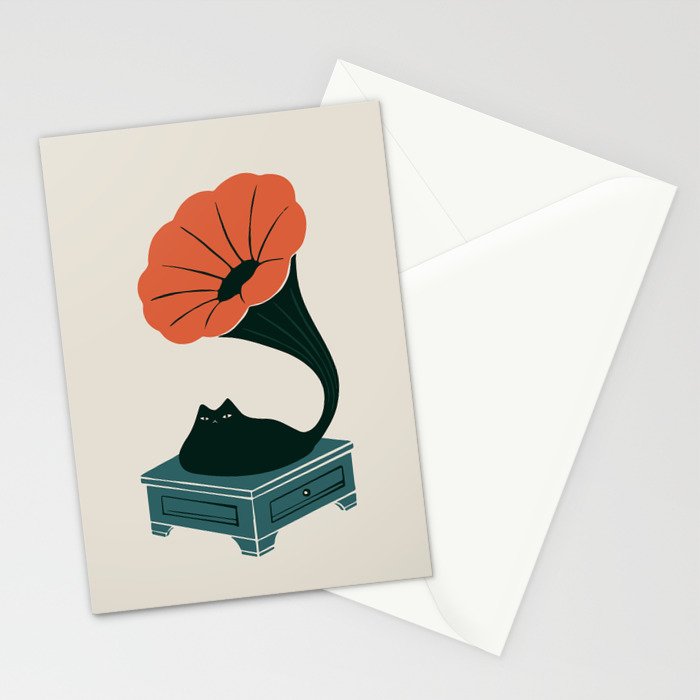 Grameowphone Stationery Card Gallery Image 2